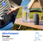 HP SW100 Smart Mini Projector with WiFi and Bluetooth - Gray
