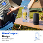 HP SW100 Smart Mini Projector with WiFi and Bluetooth - Black