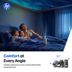 HP SW100 Smart Mini Projector with WiFi and Bluetooth - Gray