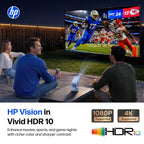 HP SW100 Smart Mini Projector with WiFi and Bluetooth - Blue