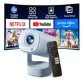HP SW100 Smart Mini Projector with WiFi and Bluetooth - Blue