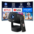 HP SW100 Smart Mini Projector with WiFi and Bluetooth - Black